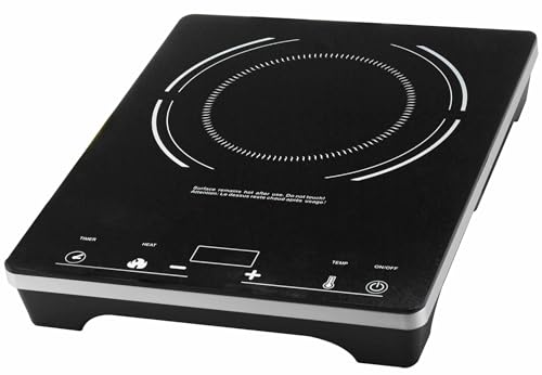 Portable Induction Cooktop, Digital Touch Control, Countertop – C1823