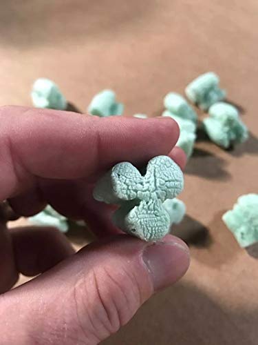 Bubblefast! Brand FunPak Plant Based Biodegradable Packing Peanuts, 1.5 cu ft Bag, Compostable (Green Shamrocks) - color: Green Shamrocks