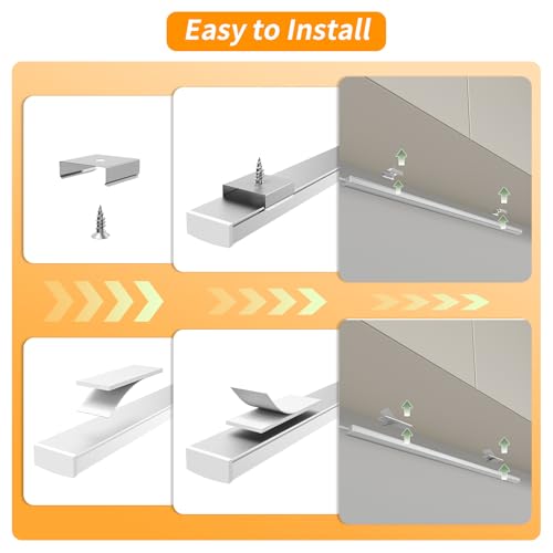 USB Plug-in Motion Sensor Light, ON/Night/Day Modes, Bright&Dimmable - color: Neutral White, size: 2-Bar