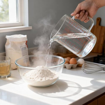 BCnmviku Glass Measuring Cup 6CUPS/1500ML/50OZ High Borosilicate [Insulated Handle | V-Shaped Spout]For Prepping Baking and Cooking Preheated Oven Dishwasher Freezer and Microwave Safe - size: 1500ML