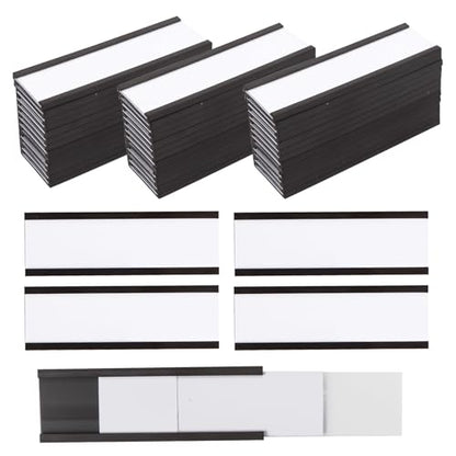 30pcs Magnetic 'C' Channel Label Holders 1x3in - color: 1 X 3 Inch