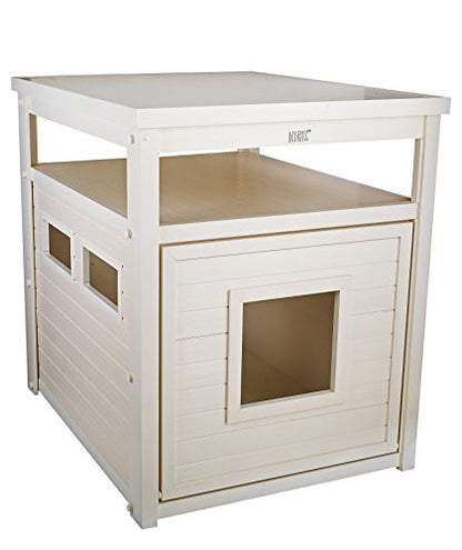New Age Pet® ECOFLEX® Litter Loo® Enclosure, Jumbo, Antique White - color: Antique White, size: Jumbo