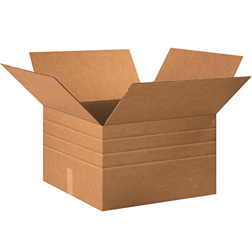 Box USA Moving Boxes Large 20"L x 20"W x 12"H 15-Pack, Cardboard Box for Shipping, Moving, Mailing, Packing, Packaging and Storage - style: Multi-Depth