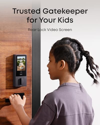 eufy Security Video Smart Lock FamiLock S3 Max with Palm Vein Recognition - style: Palm Vein + Video + Rear Screen