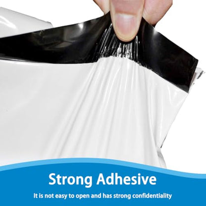 9527 Product Poly Mailers Envelopes Shipping Bags Self Sealing,10"x13", 500 Bags - color: White, size: 10"x13"|500Pcs