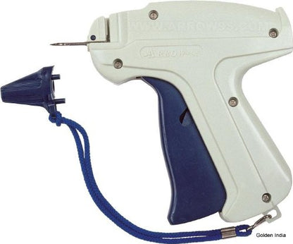 Arrow Standard 9S Tag Guns +6 Extra Needle +2000 White Barbs (Fasteners) Combo 15, 25, 50, 75mm (500 Each) + 300 Loop Pins Price Label Clothing Tagging Attacher with High Quality Steel Needle