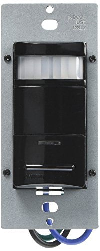 Leviton Multi-Technology Ceiling Mount Occupancy Sensor, 24VDC, 35mA; 1000SF Field-of-View, ODS10-IDE, Black - color: Black