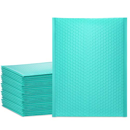 UCGOU Bubble Mailers 10.5x16" Teal 25 Pack Usable Size 10.5x15" Padded #5 - color: Teal, size: 10.5x16" 25PC
