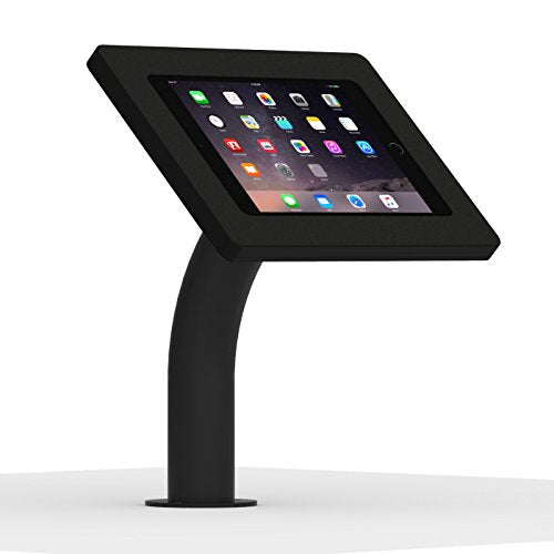 VidaMount Black Enclosure and Fixed Neck Wall/Table Surface Mount [Bundle] Compatible with iPad mini 1/2/3 - color: Black, size: iPad Mini 1/2/3