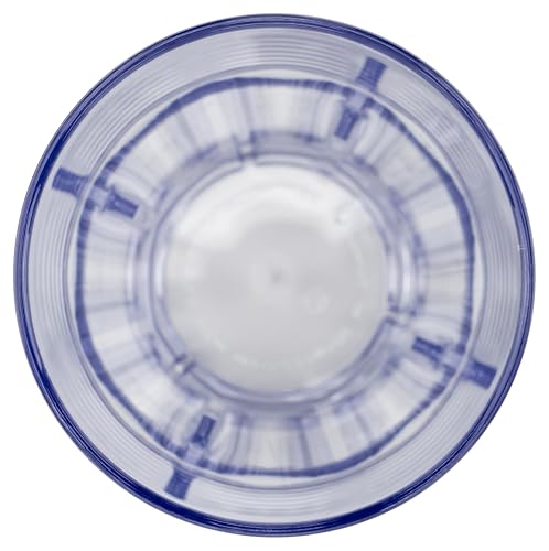 G.E.T. 9922-1-CL-EC 22 oz. Clear Tumbler, SAN Plastic Bahama Tumblers (Pack of 4)