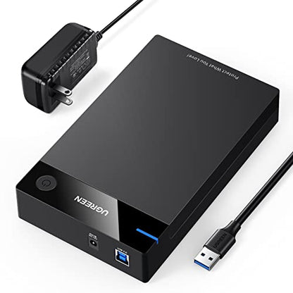 UGREEN External Hard Drive Enclosure for 2.5/3.5-Inch SATA HDD/SSD
