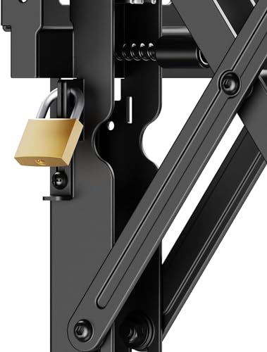 Mount Plus POP-48T 1x2 Pop Out Video Wall Mount System for 37 to 70" TVs | TV Menu Board | Max VESA 600x400 | Commercial Grade 154 Lbs | Anti-Theft Protection | Full Extension to 8.7" - size: 1x2