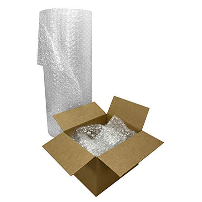 Uboxes Bubble Roll Wrap - 48" Wide x 65' - Large Bubbles 1/2" Perforated 12"