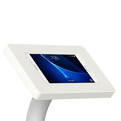 VidaMount White Enclosure and Floor Stand [Bundle] Compatible with Samsung Galaxy Tab A 7.0 - color: White, size: Galaxy Tab A 7.0