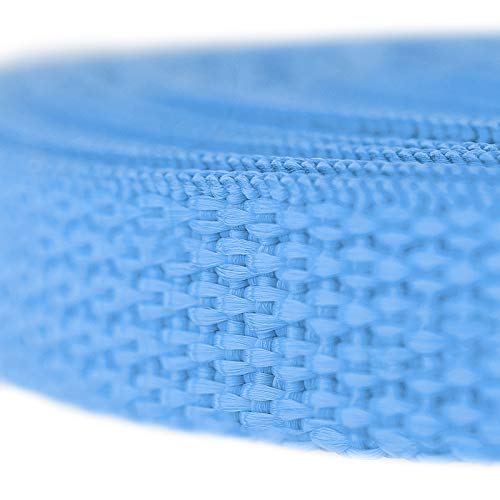 Country Brook Design - 1/2 Inch Polypropylene (Polypro) Webbing - color: Baby Blue, size: 10 Yards (Pack of 1)