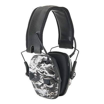 Howard Leight R-02531 by Honeywell Impact Sport Sound Amplification Electronic Shooting Earmuff, Smoke - color: Smoke, size: Medium