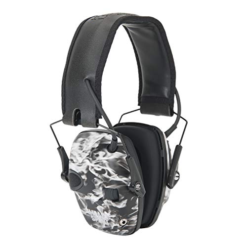 Howard Leight R-02531 by Honeywell Impact Sport Sound Amplification Electronic Shooting Earmuff, Smoke - color: Smoke, size: Medium