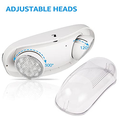 LEONLITE 4-Pack Wet Location LED Emergency Lights IP65 Waterproof White - color: White