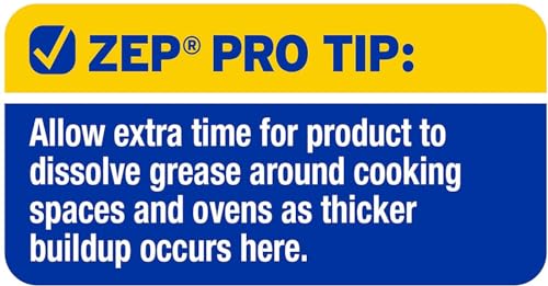 Zep Heavy-Duty Citrus Cleaner - 32 Ounces (Case of 12) ZUCIT32 - Removes Oil, Grease, Adhesive and Kitchen Soil… - size: 32 Fl Oz (Pack of 12)