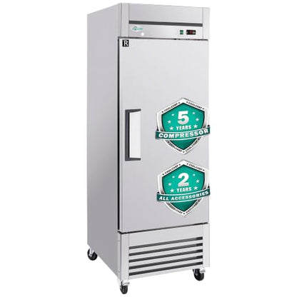 COOLCHEF 27" 23 Cu Ft Commercial Reach‑In Refrigerator