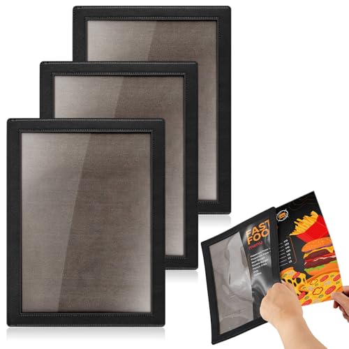 3 Pcs 8.5 x 11 Inch Retail Advertisement Counter Mat Sign Holder - size: 8.5×11 Inch