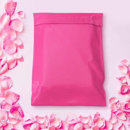 KKBESTPACK Pink Poly Mailers 14.5x19 in, Shipping Bags, 50 Pcs - color: Pink, size: 14.5" x 19" 50pcs