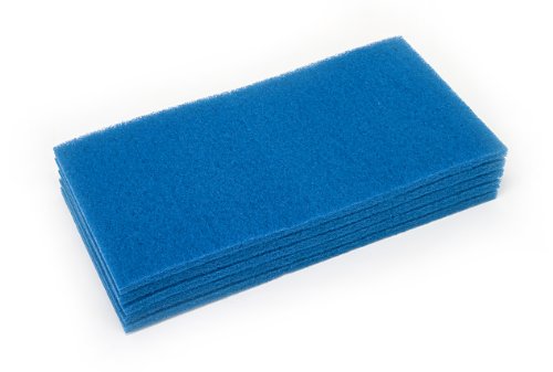 Clarke 997006 Commercial 14 Inch X 28 Inch Blue Pad, Case of 5