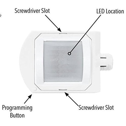 Lithonia Lighting LSXR 610 HL Fixture Mount Sensor with 360-Degree High/Low Mount Lenses - size: High and Low Mount 360 Degree, style: High/Low Occupancy Operation