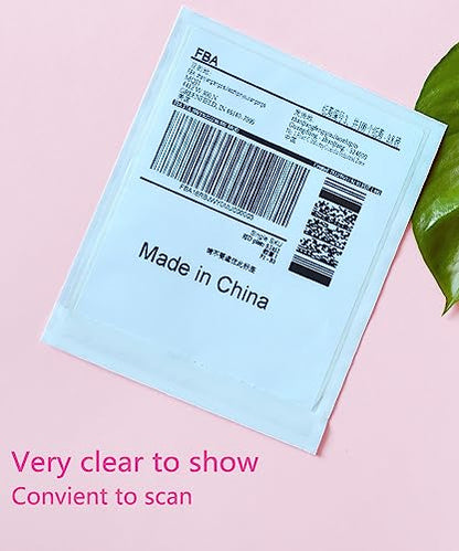 100 PCS 4.5"x 5.5" Clear Self-Adhesive Packing List Envelopes - Shipping/Mailing Pouch Enclosed Bags for Packing Slips Invoice Label - style: 100 -Plain