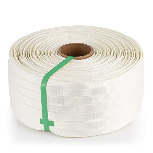 3/4" x 1640'(500m) Woven Cord Strapping Roll, 2500lbs