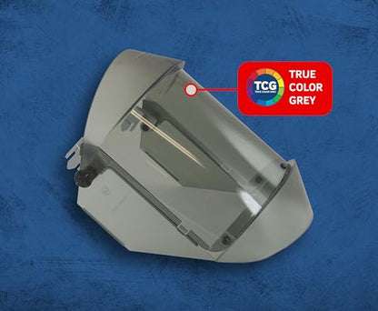 Oberon Arc Flash Face Shield - 12 Cal - Hard Cap and Adapter Options - TCG Series - size: 12 Cal, style: A3 Adapters