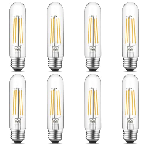 5" T10 Tubular LED Light Bulb, 60W Eq, Dimmable, Cool White 4000K, 8-Pack - color: Cool White, size: 5 Inch- 8 Count