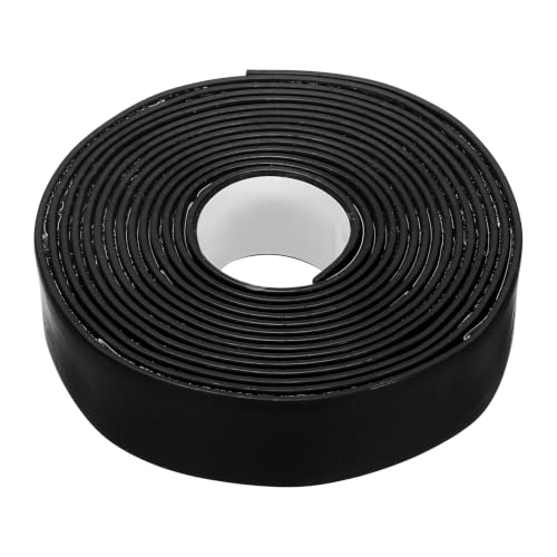 Smoke Fire Seal Strip 9.8Ft 25mm/0.98" Wx 2mm/0.08" T Black - color: Black, size: 9.8FT x 25mm / 0.98" W x 2mm / 0.08" T