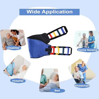 Transfer Sling, Transfer Belt for Elderly, Gait Belts for Seniors - color: Blue 1
