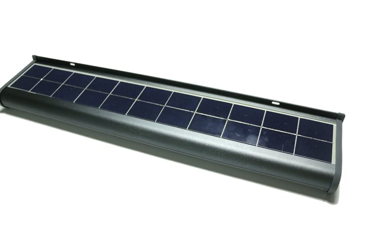 eLEDing Solar Powered LED Wall Light 10W – Outdoor Weatherproof Wireless Billboard & Sign Security Light, Dusk-to-Dawn All-Night Illumination for Patio, Building, Back Door & Bus Stop - size: 10W