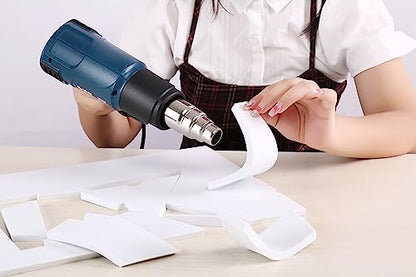 8mm EVA Foam Sheets Rolls for Crafts White Cosplay Foam 16x59in - color: 16×59in White, size: 8mm-Thick