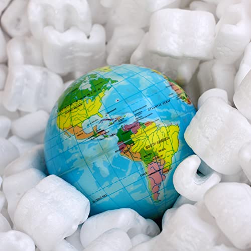 White Packing Peanuts, 3.5 Cubic Feet - color: White, size: 3.5CuFT