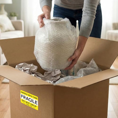 120 PCS 6" X 4" Fragile Shipping Stickers Do Not Drop Labels - style: Style One