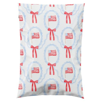 Pretty Package Store Poly Mailers 14.5x19, American Flag, 100 Pack - color: American Flag, size: 14.5x19