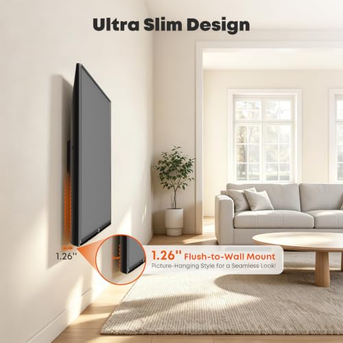 Heavy Duty Fixed TV Wall Mount for 37–140 Inch TVs up to 275 lbs - size: 140 Inch