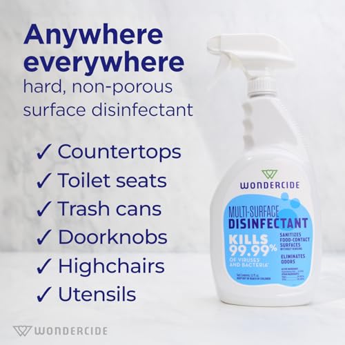 Wondercide - Multi-Surface Disinfectant Spray - 32 fl oz, 2-pack - size: 32 Fl Oz (Pack of 2)