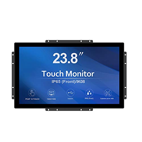 GreenTouch 23.8 Inch 10 Points Open Frame PCAP Touchscreen Monitor - Industrial Touch Display -16:9 -TFT LCD - size: 23.8 IN
