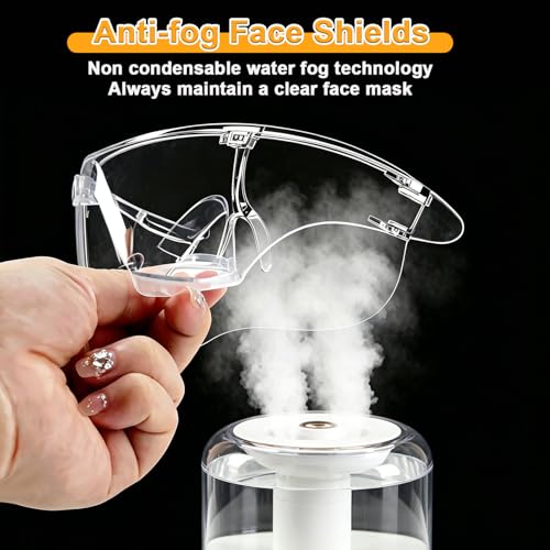 Face Shield Mask, Full Face Clear Mask for Nail Techs