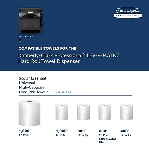 Kimberly-Clark Professional Manual Hard Roll Paper Towel Dispenser (09765)