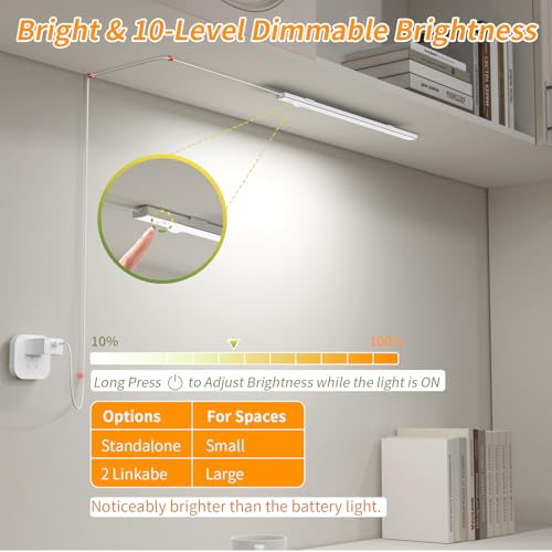 USB Plug-in Motion Sensor Light, ON/Night/Day Modes, Bright&Dimmable - color: Cool White, size: 2 * 1-Bar
