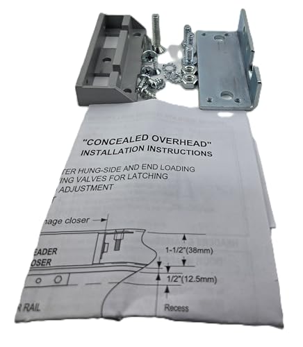 Concealed Door Closer - Adjustable 105 Degree (C7010 105 Hold Open)