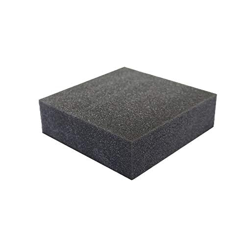 FoamRush 11" x 18" x 36" Charcoal High Density Upholstery Foam Cushion (Upholstery Sheet, Foam Padding, Seat Replacement, Chair Cushion Replacement, Square Foam, Wheelchair Seat Cushion) Made in USA - color: Charcoal Foam, size: 11" x 18" x 36"