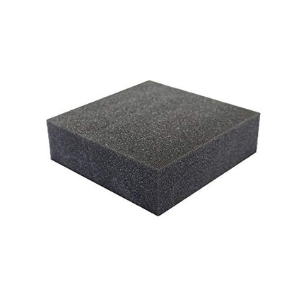 FoamRush 11" x 18" x 36" Charcoal High Density Upholstery Foam Cushion (Upholstery Sheet, Foam Padding, Seat Replacement, Chair Cushion Replacement, Square Foam, Wheelchair Seat Cushion) Made in USA - color: Charcoal Foam, size: 11" x 18" x 36"