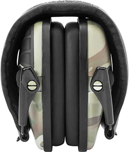 Howard Leight R-02526 by Honeywell Impact Sport Sound Amplification Electronic Shooting Earmuff, MultiCam - color: Multicam, size: Medium