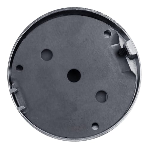CRL DL2511A Satin Chrome Wall Mounted Convex Type Door Stop